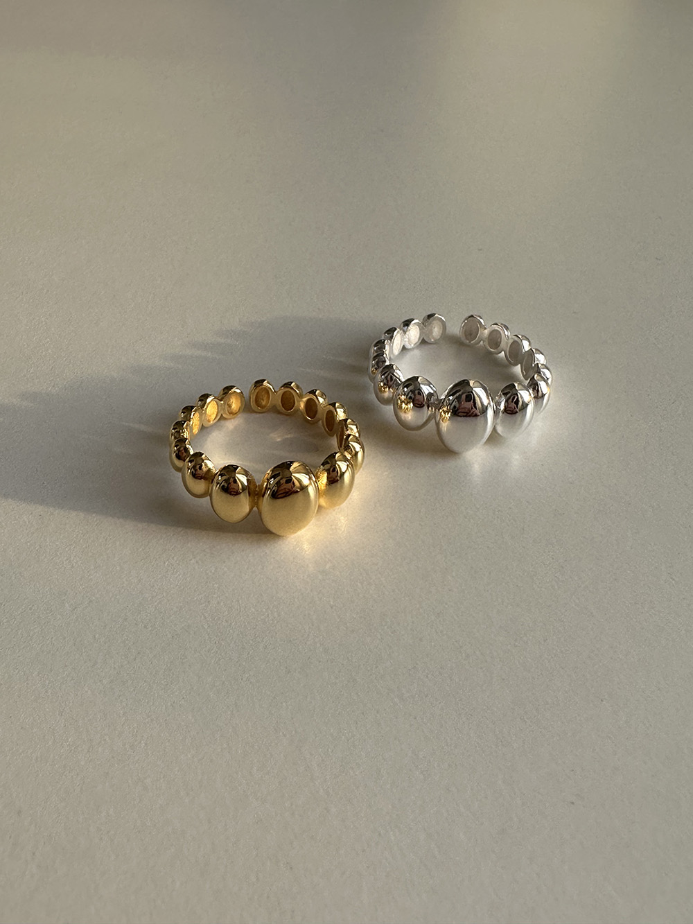 [92.5silver] Tiara ring (2color)